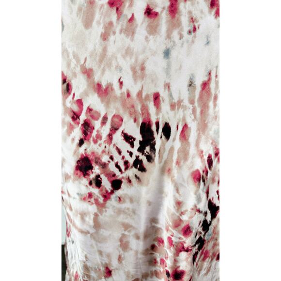 Cami NYC Raven Tie Dyed Silk Charmeuse Midi Slip Dress Womens Size Small V Neck - Picture 10 of 13